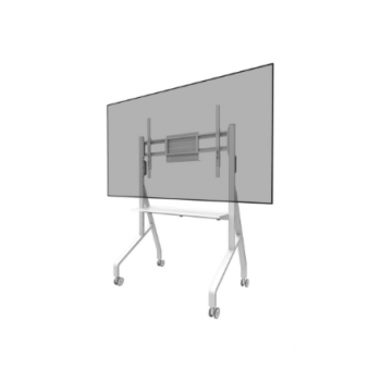 Neomounts Floor stand | FL50-525WH1 TV trolley | Adjustable Height | 55-86 