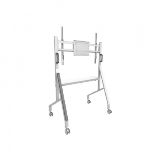 Neomounts Floor stand | FL50-525WH1 TV trolley | Adjustable Height | 55-86 