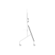 Neomounts Floor stand | FL50-525WH1 TV trolley | Adjustable Height | 55-86 