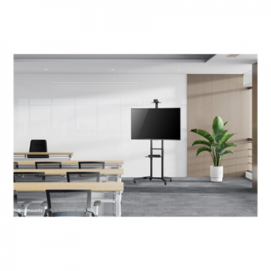 Neomounts Floor stand | FL50-550BL1 TV trolley | Adjustable Height, Tilt | 37-70 