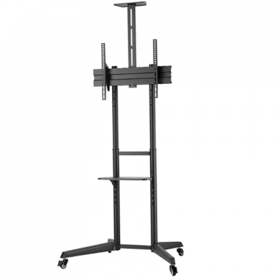 Neomounts Floor stand | FL50-550BL1 TV trolley | Adjustable Height, Tilt | 37-70 