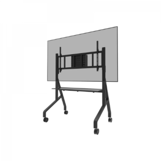 Neomounts Floor stand | FL50-575BL1 TV trolley | Adjustable Height | 65-110 