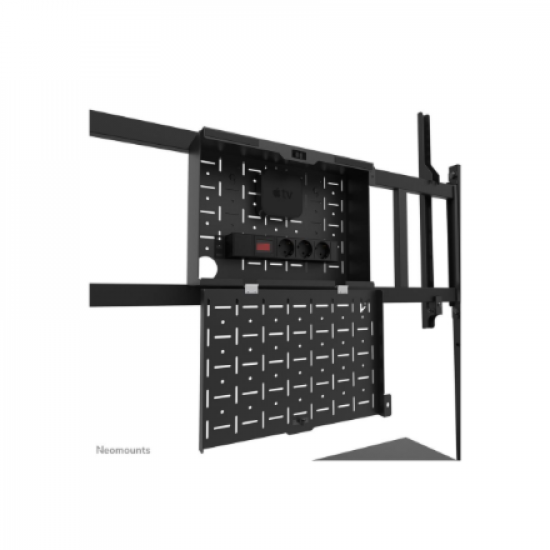 Neomounts Floor stand | FL50-575BL1 TV trolley | Adjustable Height | 65-110 