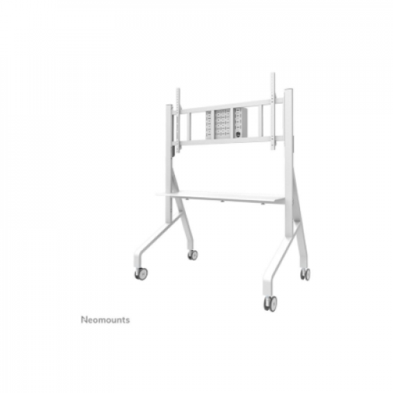 Neomounts Floor stand | FL50-575WH1 TV trolley | Adjustable Height | 65-110 