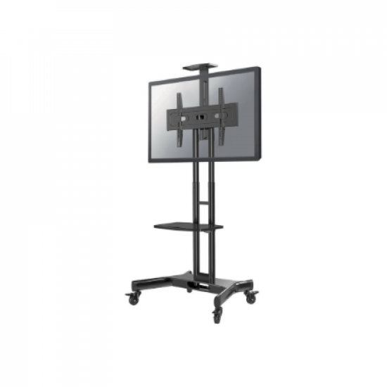 Neomounts Floor stand | NM-M1700BLACK TV trolley | Adjustable Height | 32-75 