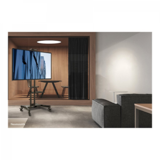 Neomounts Floor stand | NM-M1700BLACK TV trolley | Adjustable Height | 32-75 