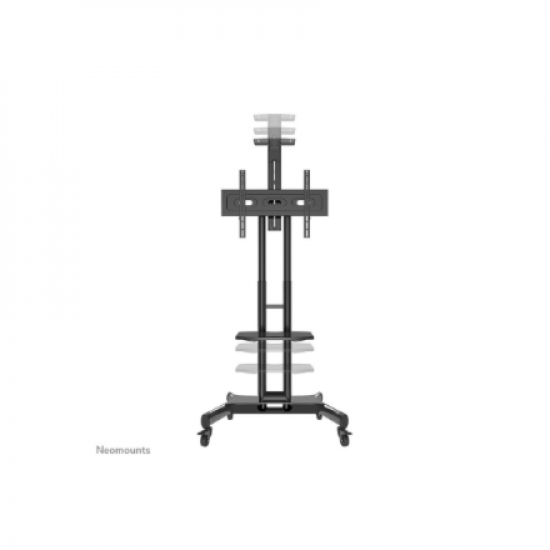 Neomounts Floor stand | NM-M1700BLACK TV trolley | Adjustable Height | 32-75 