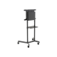 Neomounts Floor stand | NS-M1250BLACK TV trolley | Rotate, Tilt | 37-70 
