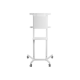 Neomounts Floor stand | NS-M1250WHITE TV trolley | Rotate, Tilt | 37-70 