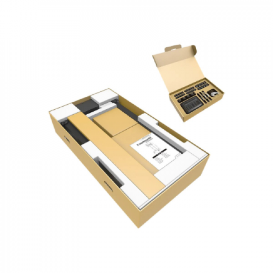 Neomounts Floor stand | FL55-875BL1 TV trolley | Adjustable Height | 55-100 