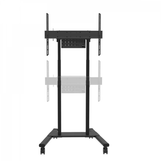 Neomounts Floor stand | FL55-875BL1 TV trolley | Adjustable Height | 55-100 
