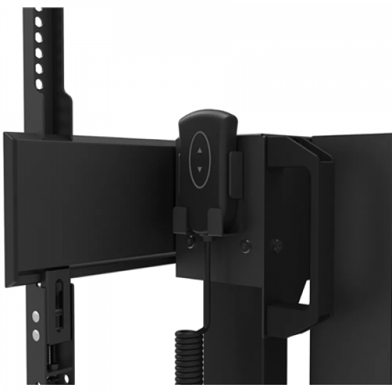 Neomounts Floor stand | FL55-875BL1 TV trolley | Adjustable Height | 55-100 