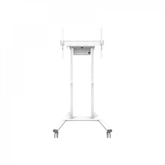 Neomounts Floor stand | FL55-875WH1 TV trolley | Adjustable Height | 55-100 