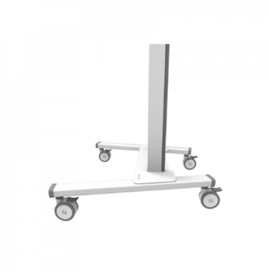 Neomounts Floor stand | FL55-875WH1 TV trolley | Adjustable Height | 55-100 