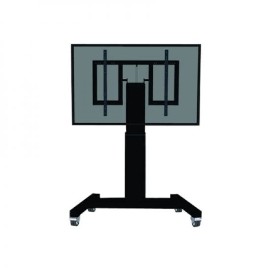 Neomounts Floor stand | PLASMA-M2500TBLACK TV trolley | Adjustable Height, Tilt | 42-100 