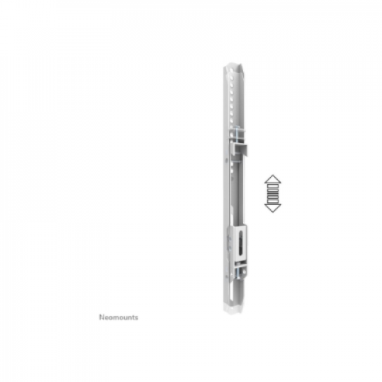 Neomounts Floor stand | ADM-875WH2 Dual screen adapter | Adjustable Height | 42-65 