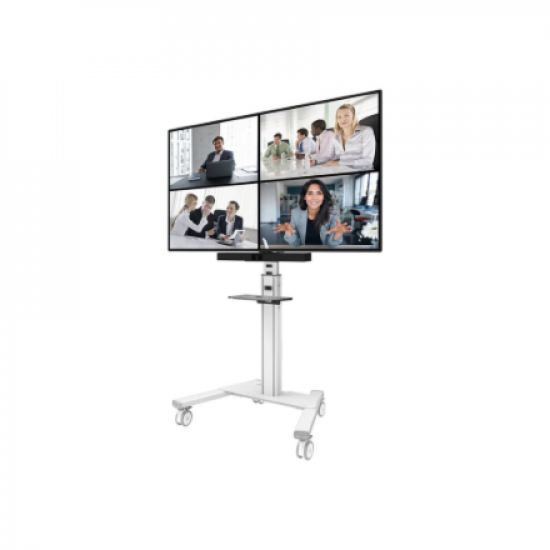 Neomounts AV1-825BL Videobar and multimedia kit - universal | Adjustable Height | Maximum weight (capacity) 9 kg | Black
