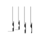 Neomounts AV2-500BL Videobar kit | 43-110 