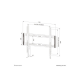 Neomounts Wall mount | WL30-550BL16 TV mount wall | 42-86 