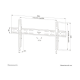 Neomounts Wall mount | WL30S-850BL18 TV mount wall | Adjustable Height | 43-86 