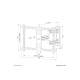 Neomounts Wall mount | WL40S-850BL16 TV mount wall | Full motion, Tilt, Swivel | 40-70 