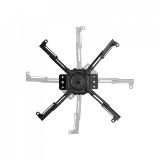 Neomounts Ceiling mount | CL25-530BL1 Beamer ceiling mount | Rotate, Tilt, Swivel | Maximum weight (capacity) 45 kg | Black
