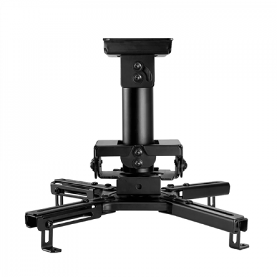 Neomounts Ceiling mount | CL25-530BL1 Beamer ceiling mount | Rotate, Tilt, Swivel | Maximum weight (capacity) 45 kg | Black
