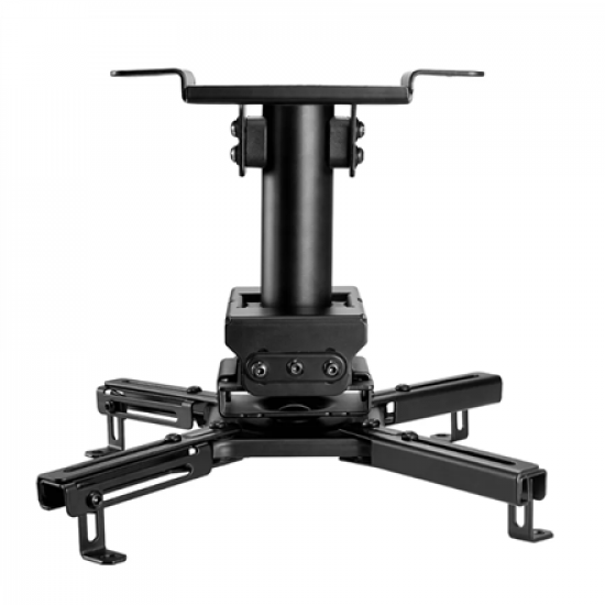 Neomounts Ceiling mount | CL25-530BL1 Beamer ceiling mount | Rotate, Tilt, Swivel | Maximum weight (capacity) 45 kg | Black