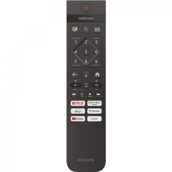 Philips 55PUS8010/12 | 55 | Smart TV | TITAN OS | UHD | Black