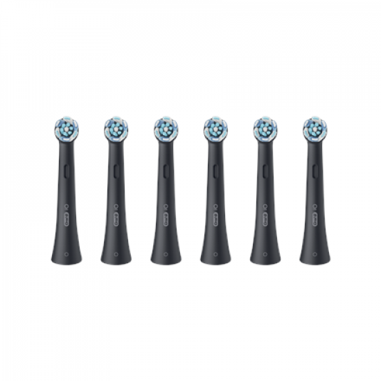 Oral-B | Replaceable toothbrush heads | iO UltimateClean | Heads | For adults | Number of brush heads included 6 | Black