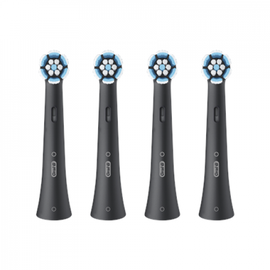 Oral-B | Replaceable toothbrush heads | iO GentleCare | Heads | For adults | Number of brush heads included 4 | Black