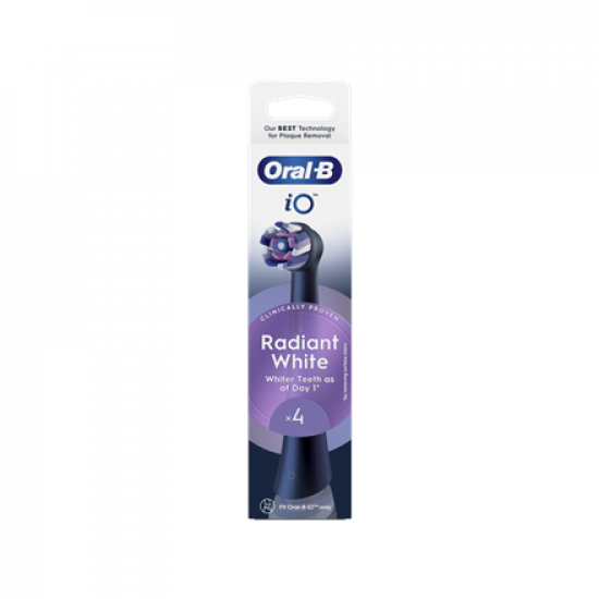 Oral-B | Replaceable toothbrush heads | iO Whitening | Heads | For adults | Number of brush heads included 4
