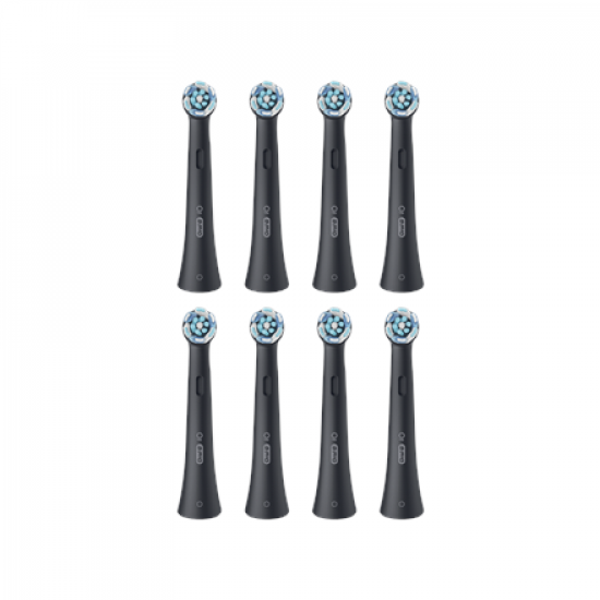 Oral-B | Replaceable toothbrush heads | iO UltimateClean | Heads | For adults | Number of brush heads included 8 | Black