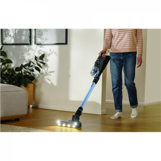 Bissell Stick Vacuum | PowerClean FurFinder Select | Cordless operating | 200 W | 25.2 V | Operating time (max) 40 min | Black/Titanium/Lake Blue | Warranty 60 month(s) | Battery warranty 24 month(s)