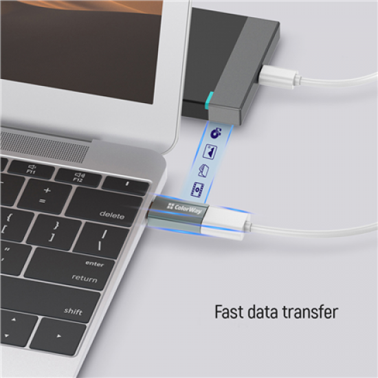 ColorWay USB-A to Type-C Adapter | CW-AD-AC