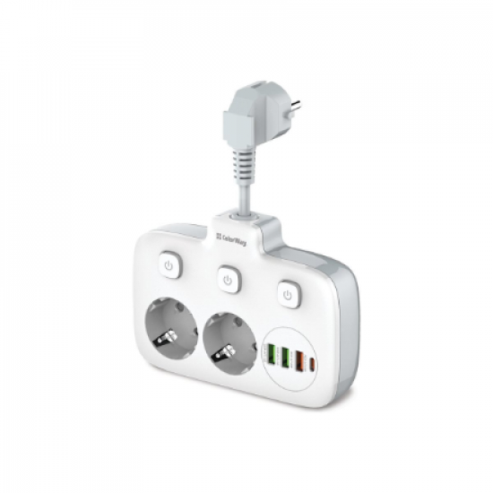 ColorWay Power Socket | CW-CHE24PDW