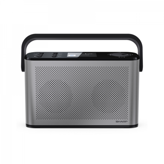 Sharp OSAKA Stereo Portable Digital Radio | DR-P540(GY) | USB port | Bluetooth | FM radio | Wireless connection