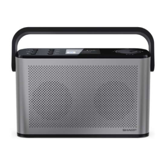 Sharp OSAKA Stereo Portable Digital Radio | DR-P540(GY) | USB port | Bluetooth | FM radio | Wireless connection