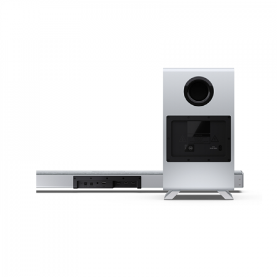 Sharp | 3.1.2 Dolby Atmos/DTS:X Soundbar with Wireless Subwoofer | HT-SBW53121(SL) | Bluetooth