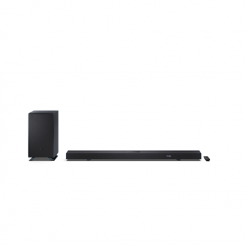 Sharp | 5.1.2 Dolby Atmos/DTS:X Soundbar with Wireless Subwoofer | HT-SBW55121(BK) | Bluetooth