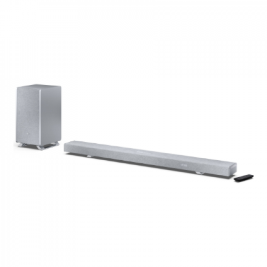 Sharp | 5.1.2 Dolby Atmos/DTS:X Soundbar with Wireless Subwoofer | HT-SBW55121(SL) | Bluetooth