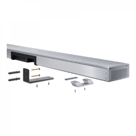 Sharp | 5.1.2 Dolby Atmos/DTS:X Soundbar with Wireless Subwoofer | HT-SBW55121(SL) | Bluetooth