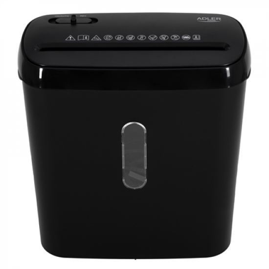 Paper Shredder | AD 1039 | Black | 8 L | 70 dB | Strip-cut
