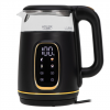 Adler Kettle with LED Display | AD 1305 | Electric | 2200 W | 1.7 L | Plastic | 360° rotational base | Black/Gold