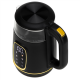 Adler Kettle with LED Display | AD 1305 | Electric | 2200 W | 1.7 L | Plastic | 360° rotational base | Black/Gold