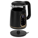 Adler Kettle with LED Display | AD 1305 | Electric | 2200 W | 1.7 L | Plastic | 360° rotational base | Black/Gold