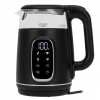 Adler Kettle with LED Display | AD 1305 | Electric | 2200 W | 1.7 L | Plastic | 360° rotational base | Black/Silver
