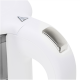 Adler Kettle with LED Display | AD 1305 | Electric | 2200 W | 1.7 L | Plastic | 360° rotational base | White/Silver