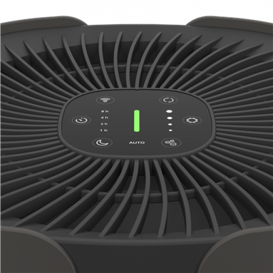 Duux Smart Air Purifier | Bright 2 | 4-22 W | Suitable for rooms up to 42 m² | Black