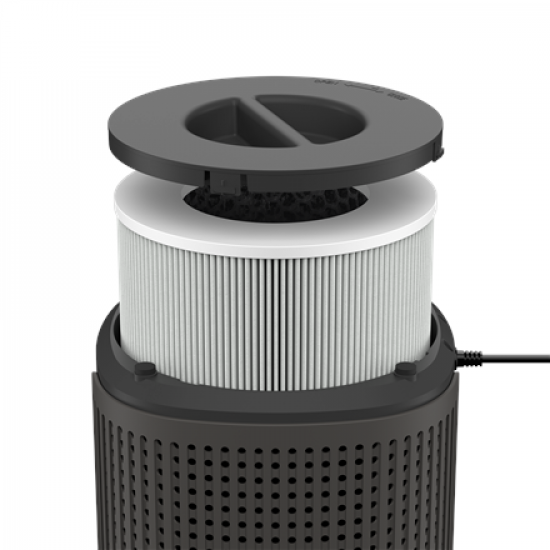 Duux Smart Air Purifier | Bright 2 | 4-22 W | Suitable for rooms up to 42 m² | Black